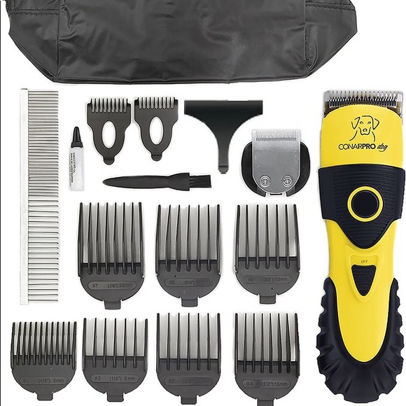 ConairPRO 2-in-1 Pet Clipper 17-Piece Dog and Cat Grooming Kit - Picture 1 of 1